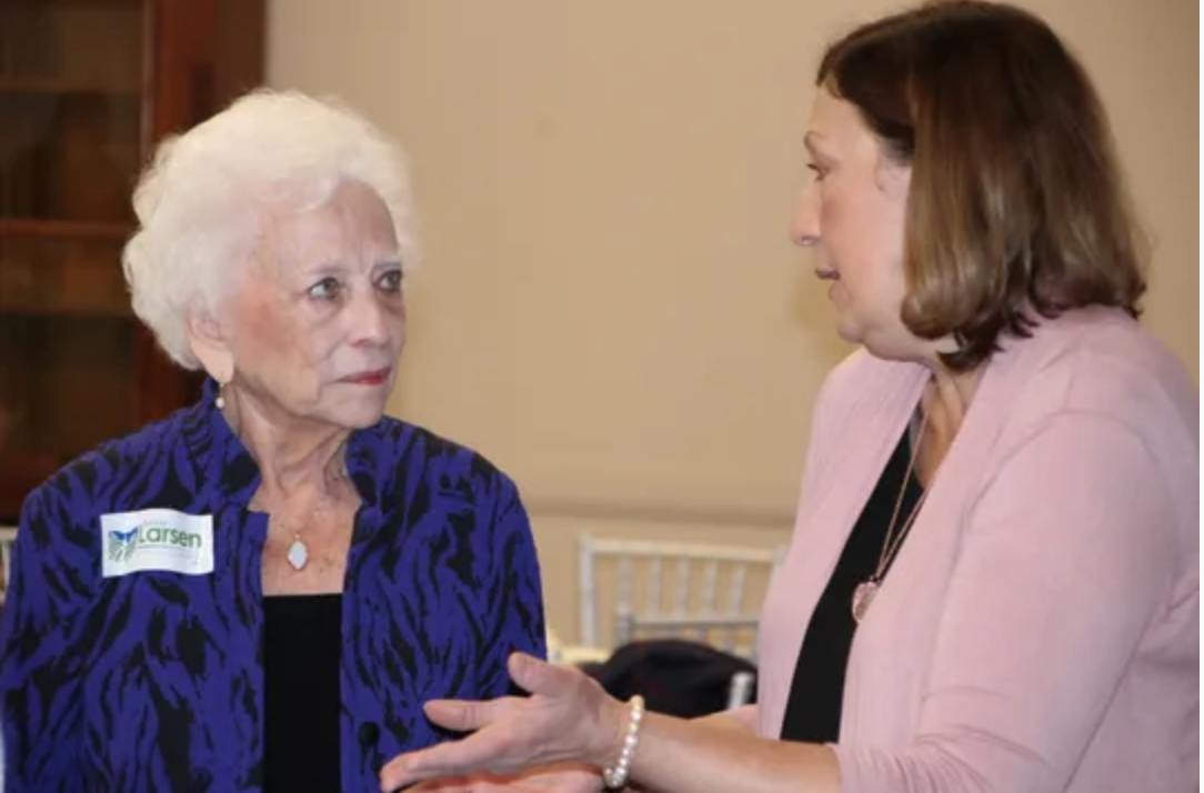 Former US Treasurer Mary Ellen Withrow and former Secretary of State Judge Jennifer Brunner