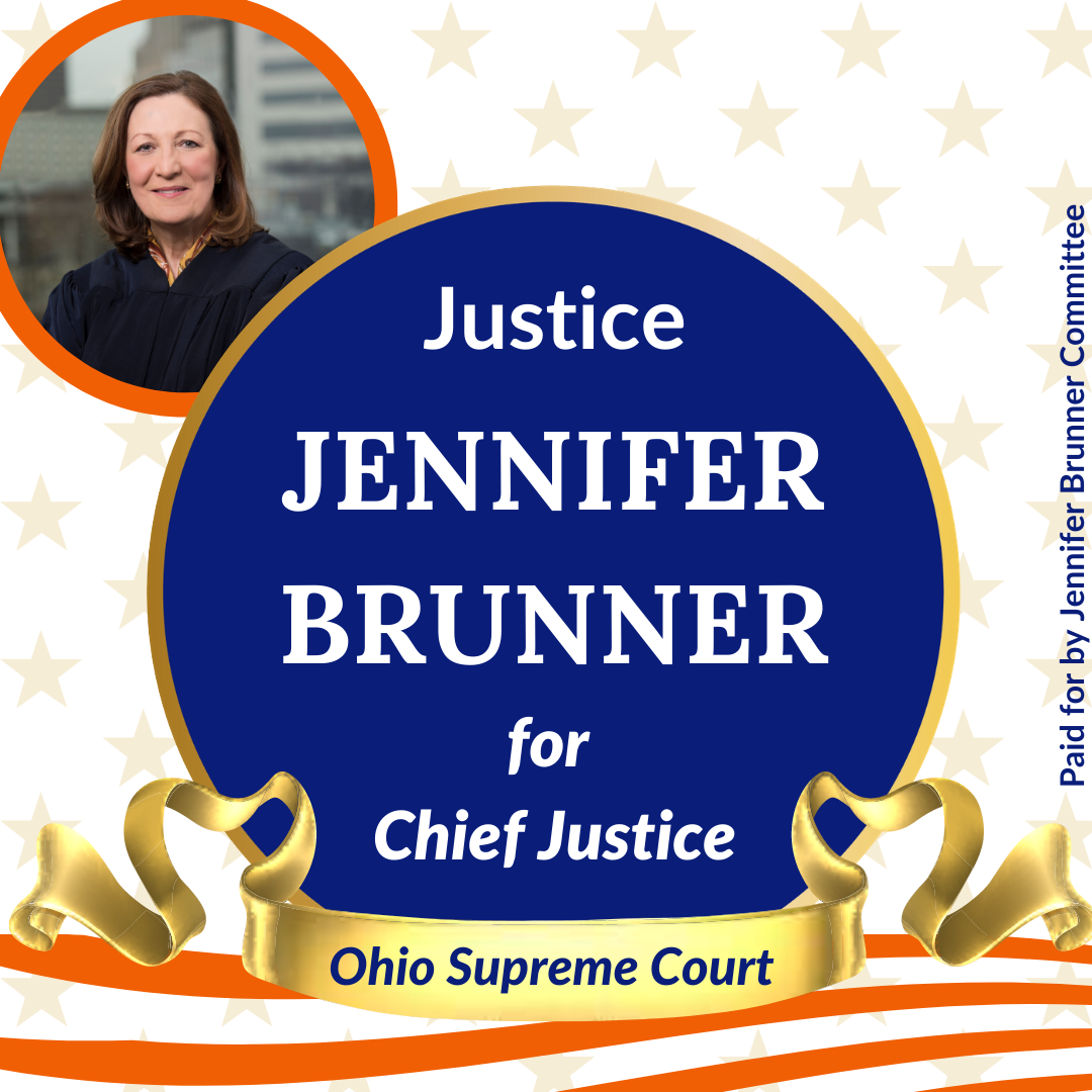 Justice Jennifer Brunner for Ohio Supreme Court - for Chief Justice 